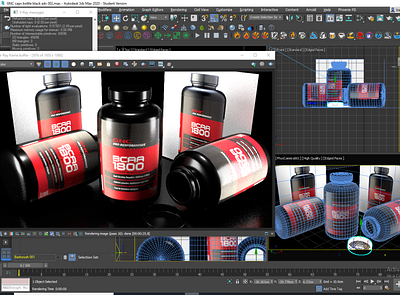 3D Modeling 3d branding design