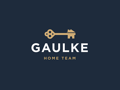 Gaulke Home Team buy gold house housing market key logo real estate realty sell unlock