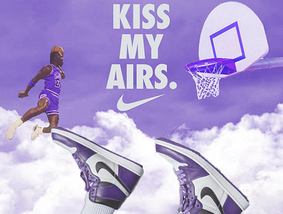 Court Purple basketball player court design digital art jordan layers purple typography