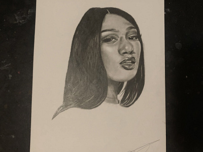 Meg Thee Stallion Drawing