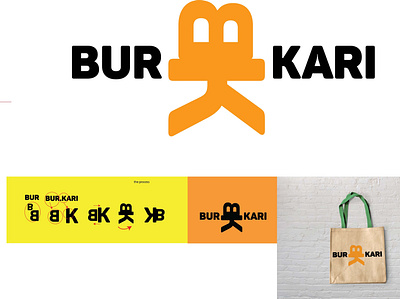 BURKARI : when porridge mixes with curry branding company logo design food food branding food logo graphic design illustration logo vector