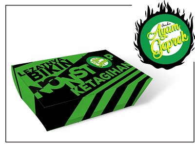 Ambu Ayam Geprek Logo & Packaging