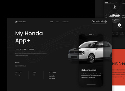 UX Agency - Honda Case Study design ui