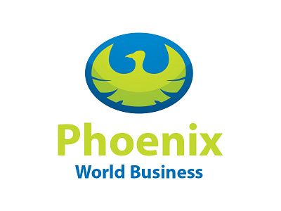 Phoenix World Business Logo Design