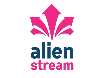 Alien Stream Logo Design