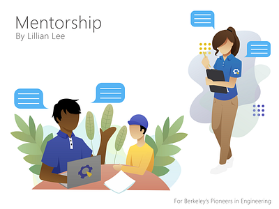 Mentorship Illustrations art flat design illustration illustrator vector