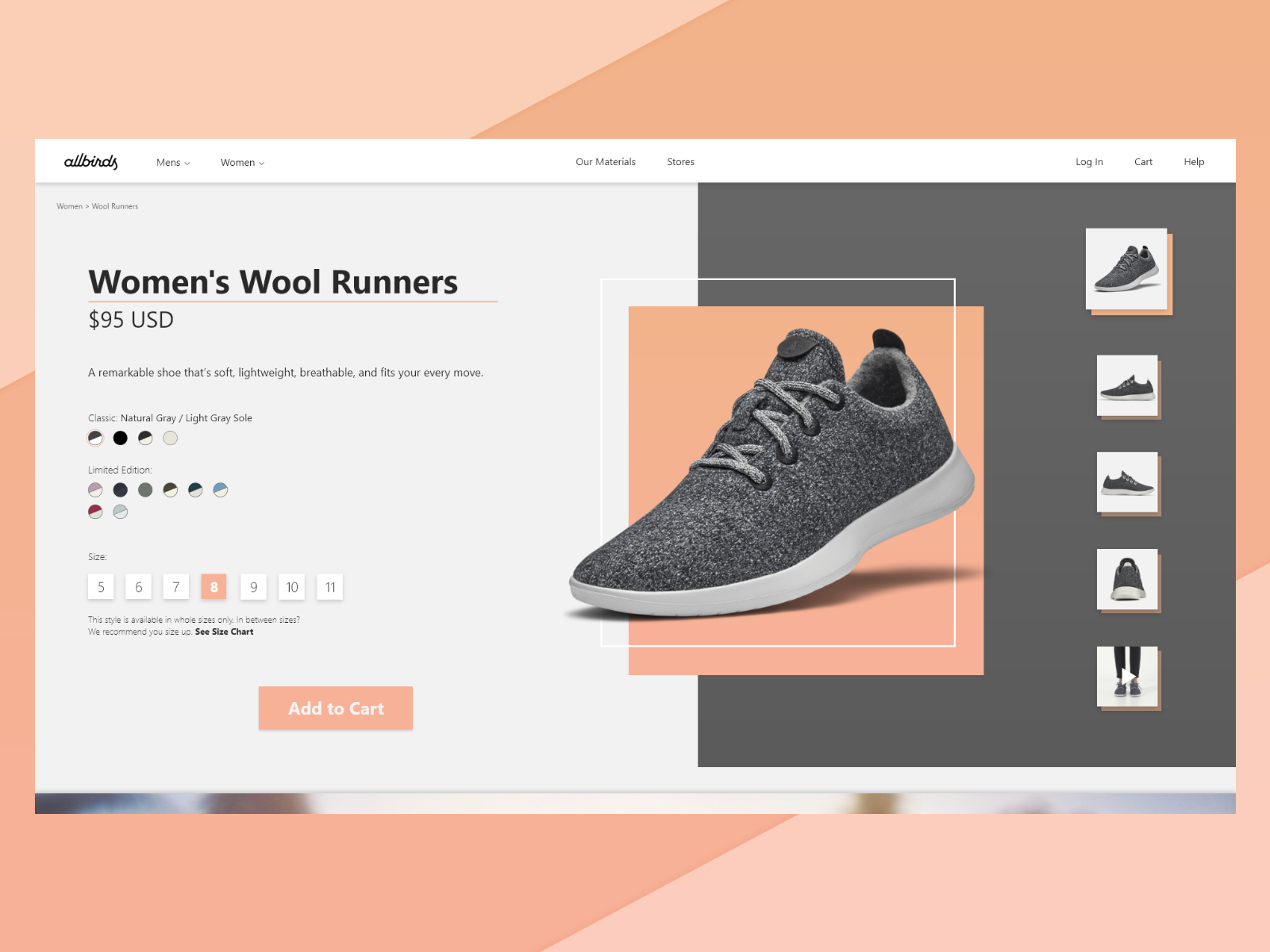 Daily UI 12 - Single Product by Lillian Lee on Dribbble