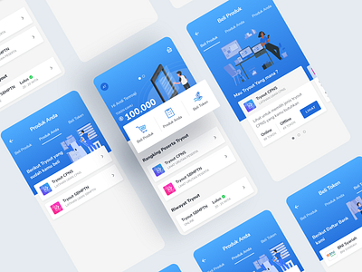 eTryout Mobile UI UX Mobile Design