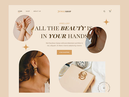 Jewellery Landing Page designs, themes, templates and downloadable ...
