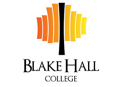 Blake Hall College college lines logo tree