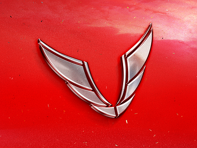 Vendue branding car icon logo