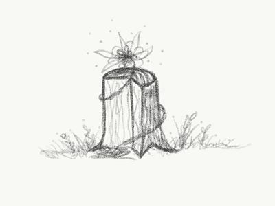 Tree Stump – Adobe Sketch app