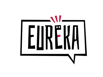 Science theater show “Eureka” eureka illustration logo logo design science show theater