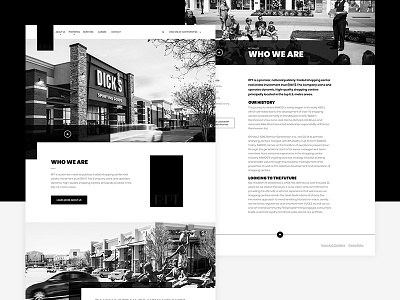 Unused Design black white black and white clean corporate design ux web