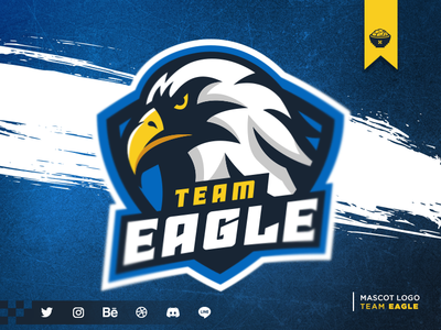 Eagle Mascot Logo