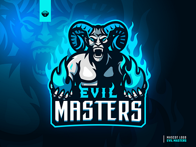 Mascot Logo Evil Masters