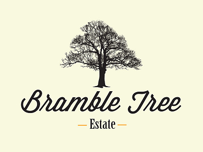 Bramble Tree logo style tree venue