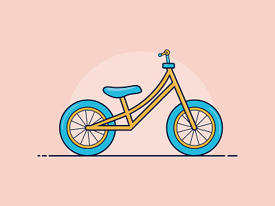 Bicycle Vector adobe adobe illustrator adobe photoshop design drawing flat flat design flat illustration flat vector graphic design icon icon design logo ui ux vector art