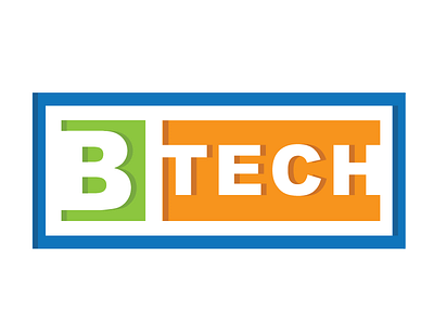 BaumTech Logo Idea 2 rnd 2 illustrator logo negative space
