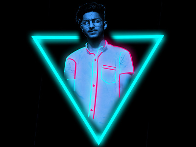 Neon / Glow Suit design graphic design illustration logo photoshop professional