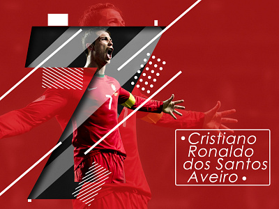 Sports Poster Design - Football cr7 design football graphic design photoshop poster ronaldo sports
