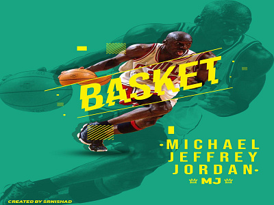 Sports Poster Design - Basketball