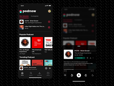 Podcast App Concept