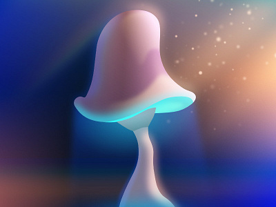 Glowing Mushroom