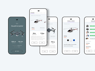 Mobile Design | Dji 02 app appdesign apps design dji mobile mobiledesign quadrocopter ui uidesign uiux ux uxdesign web webdesign