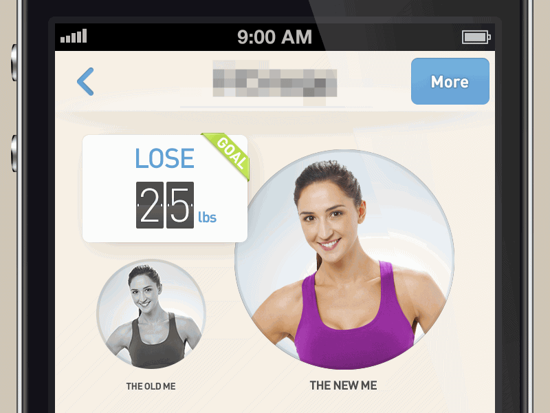 pull to reveal animation app application black fitness ios iphone pull pulltoopen pulltoreveal shadow sticker swipe ui