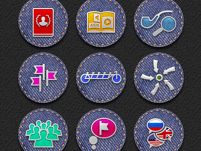 badges/pins