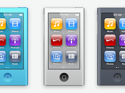 re-renanoed nano aluminium apple icons ipod renanoed