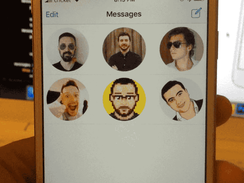 iOS Messages App Concept
