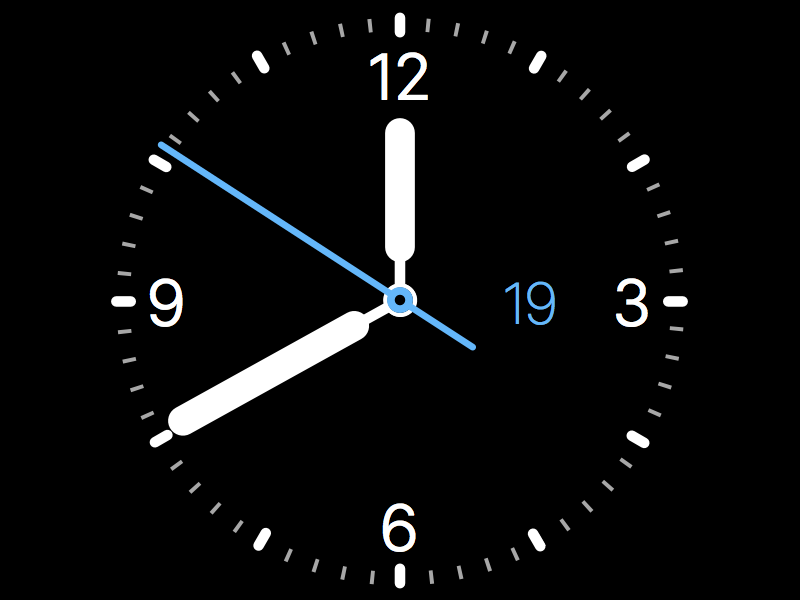 Apple Watch Face by Robert K on Dribbble