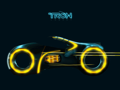 Tron Bike Vector illustration vector
