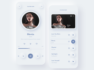 This is a concept design of a music interface