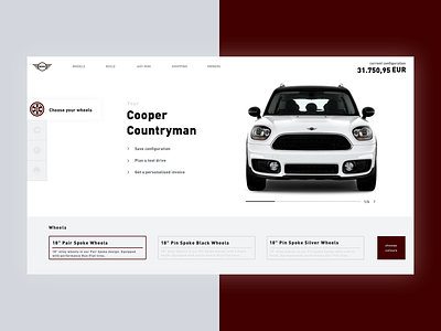 MINI web design