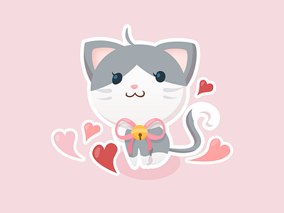 kitty stickers