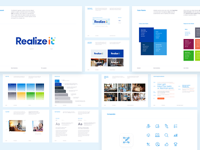 Realizeit Style Guide brand book brand guidelines style guide