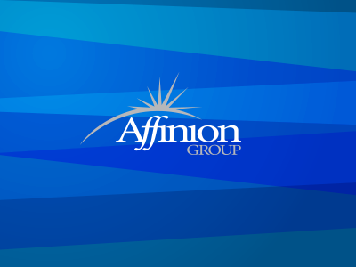 Affinion: Corporate Branding affinion blue branding corporate financial marketing services