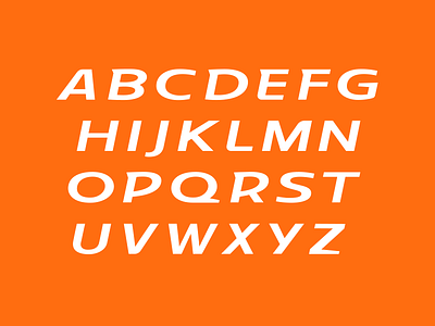 Tiger Sans alphabet custom font lettering letters sans tiger
