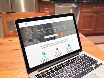 Draft B design energy rebrand responsive smart home website