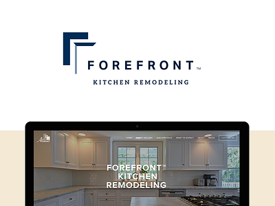 Forefront cabinets f kitchen reno logo process
