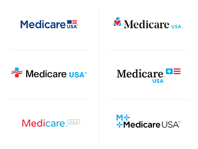 Identity Exploration branding exploration health plans healthcare insurance logos medicare options