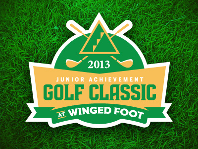 Jr. Achievement Golf Classic: 2013 charity clubs golf golf clubs green jr achievement logo sports