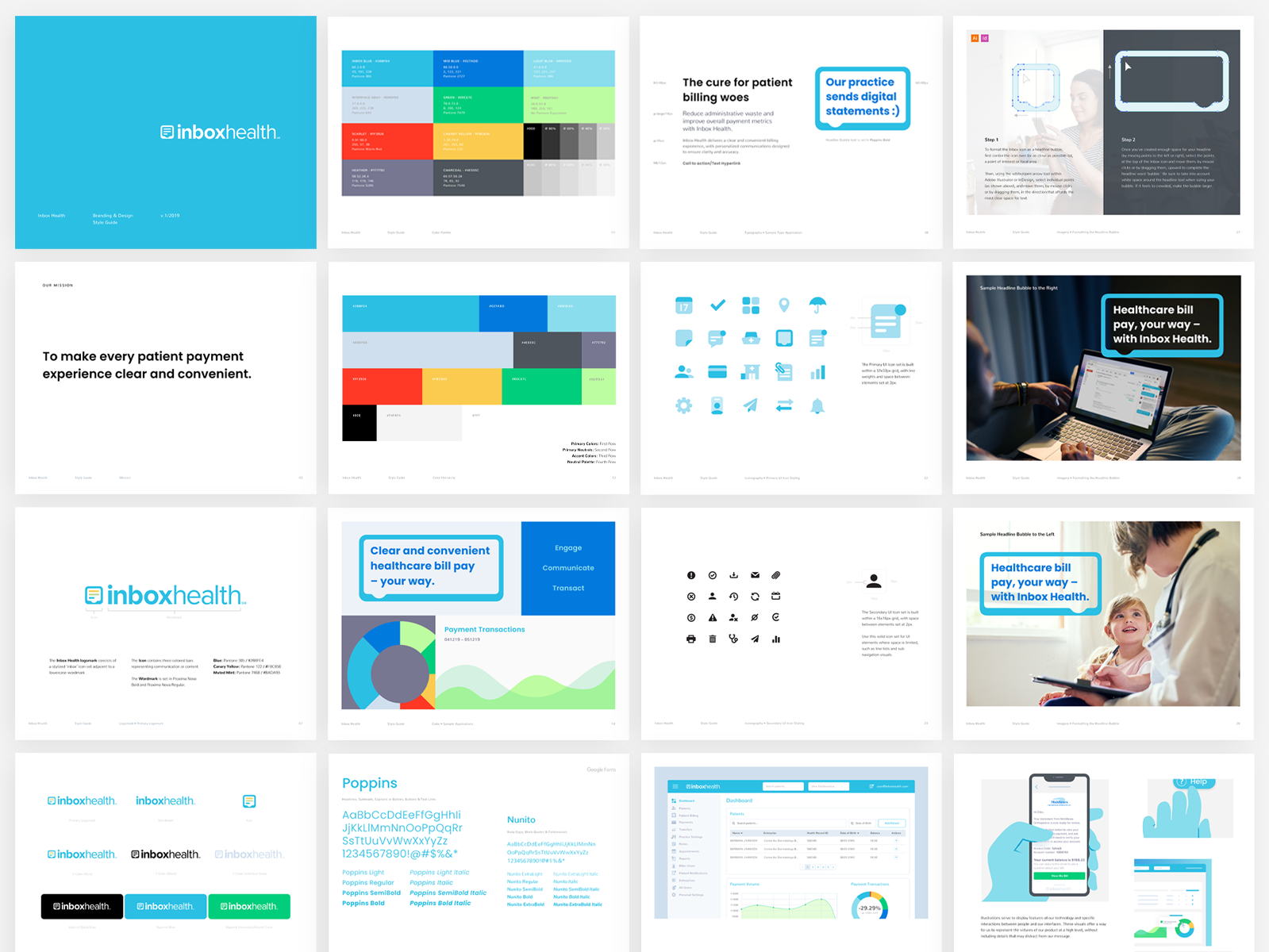 Inbox Health Style Guide By Paul Wronski On Dribbble