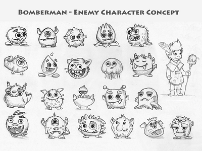 Character Concept Drawing