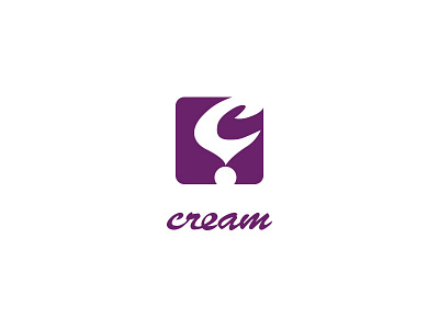 Cream Logo & Icon icon logo