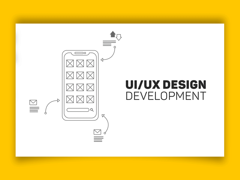 UI/UX Design and Development advertising app design app development branding cellphone developemt framework gif mobile uiuxdesign vector webdesign