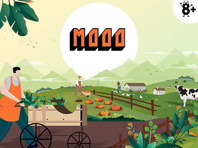 Moo game packaging